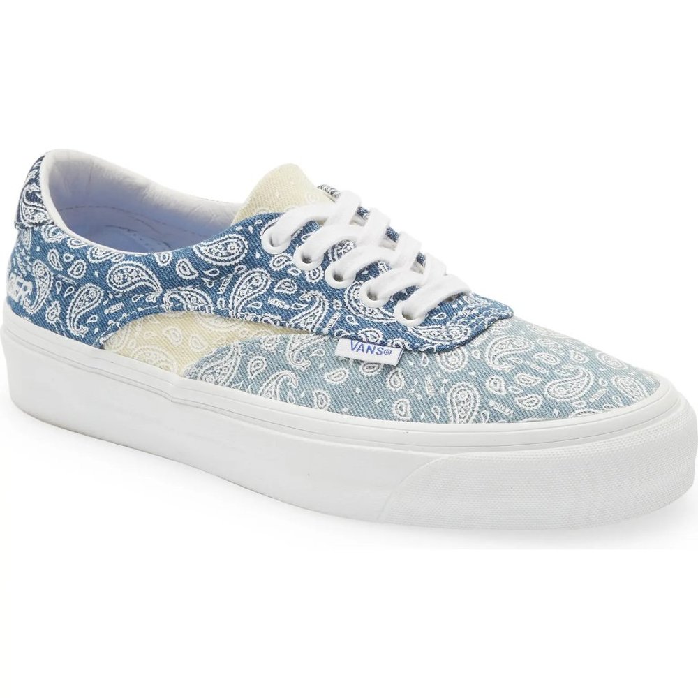 VANS Acer NI SP Denim Paisley Bandana Sneakers Shoes, Men’s Size 7 / Women’s 8.5